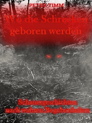 cover image of Wo die Schrecken geboren werden